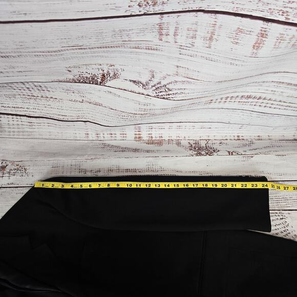 Oscar de la Renta Blazer Mens 40R Black Wool Athletic Fit Sport Coat Classic Lux - Picture 10 of 11